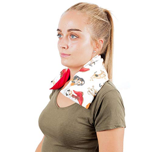 regalos almohada cervical personalizada lavanda trigo