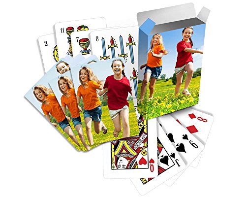 regalos baraja cartas personalizada