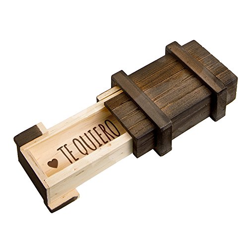 regalos caja madera romantica