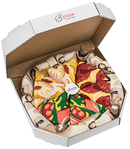 regalos calcetines mujer pizza