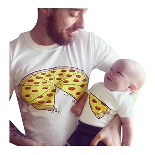 regalos camiseta personalizada pizza familiar