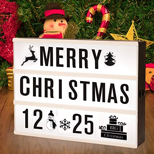 regalos cartel luminoso corazones