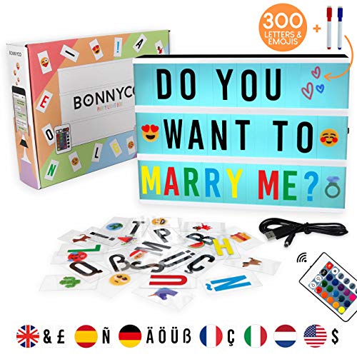 regalos cartel luminoso