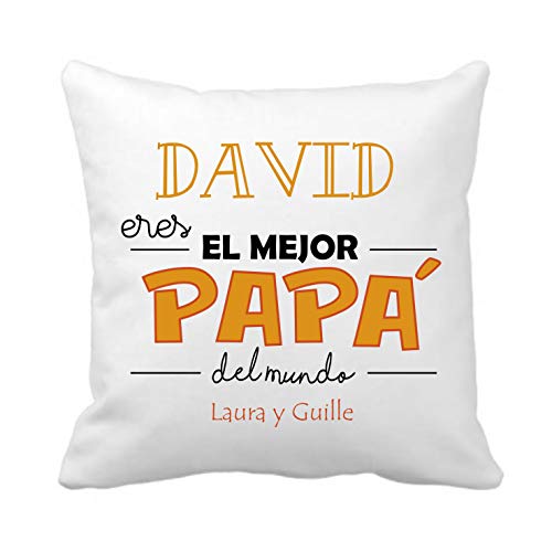 regalos cojin mejor padre mundo