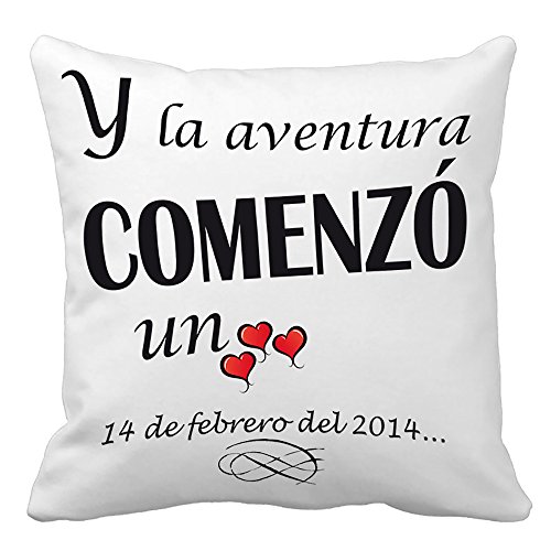 regalos cojin personalizado amor