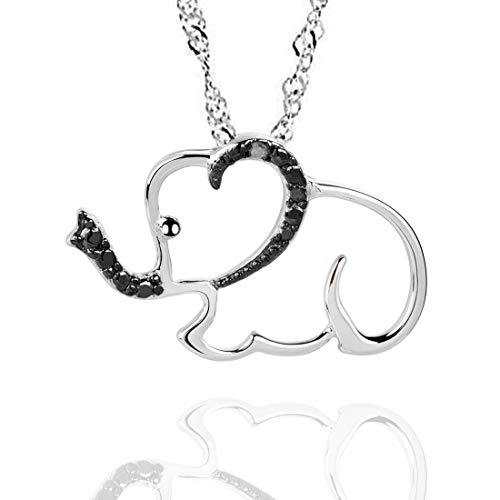 regalos colgante plata elefante