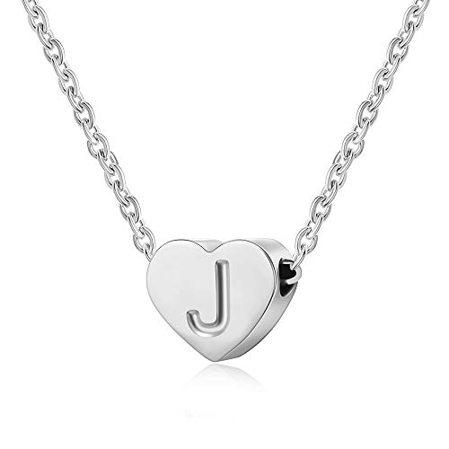 regalos colgante plata iniciales corazon