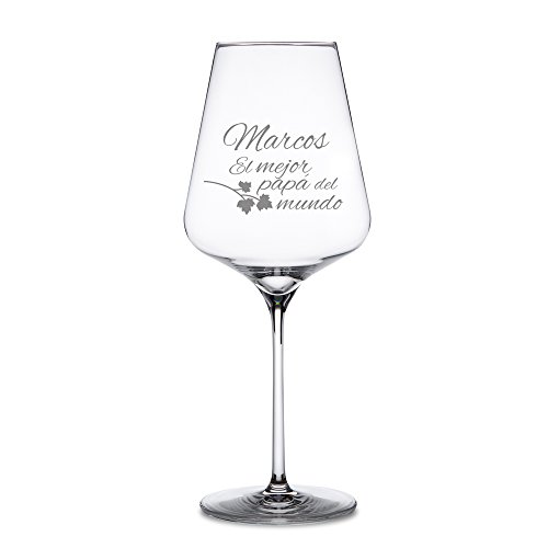 regalos copa vino grabada mejor padre