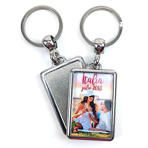 regalos llavero personalizado metalico rectangular