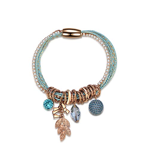 regalos pulsera charm bolas azules