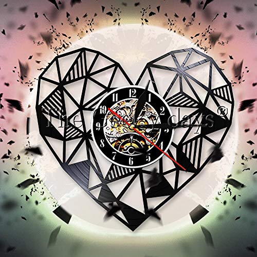 regalos reloj corazones papel