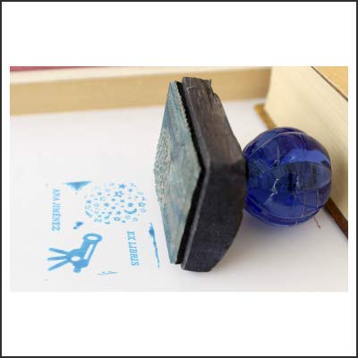 regalos sellos caucho madera personalizados