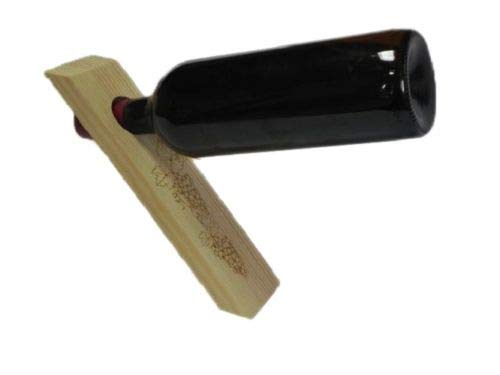 regalos soporte botellas madera