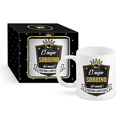 regalos taza mejor sobrina mundo