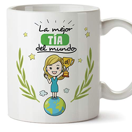 regalos taza mejor tia mundo