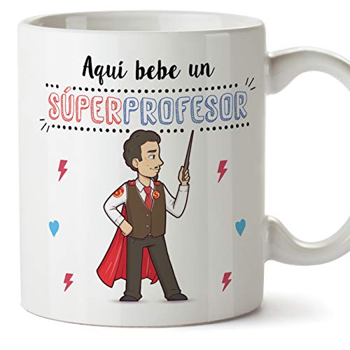 regalos taza para el mejor profe