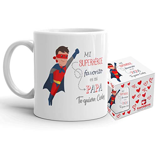 regalos taza superheroe