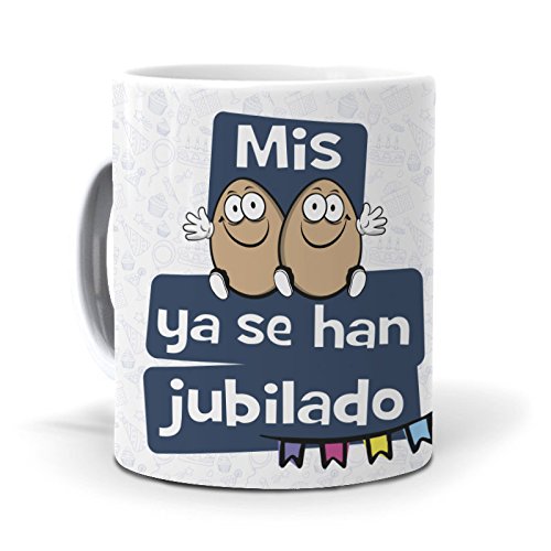 regalos tazas para jubilados personalizadas