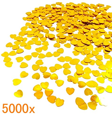 regalos tubo confeti petalos corazones