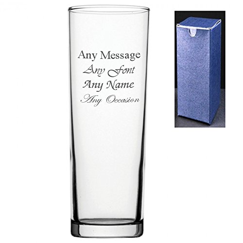 regalos vaso tubo cristal personalizado